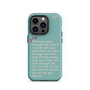 iPhone Case - Isaiah 43:2