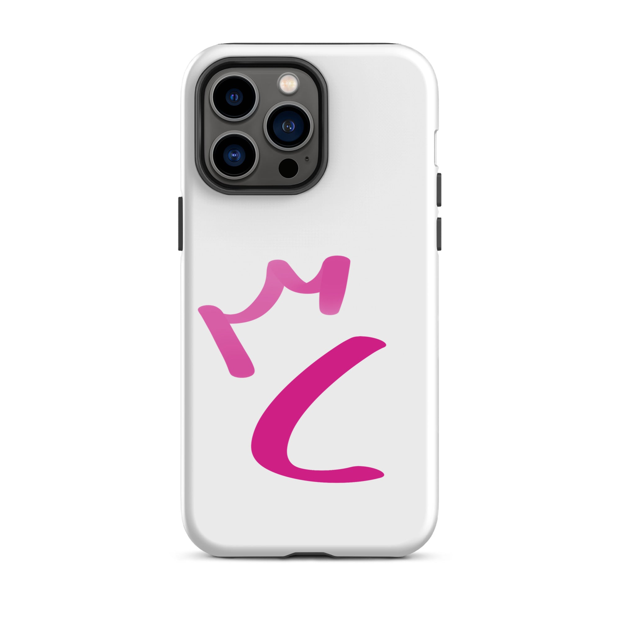 iPhone Case White - Letter C