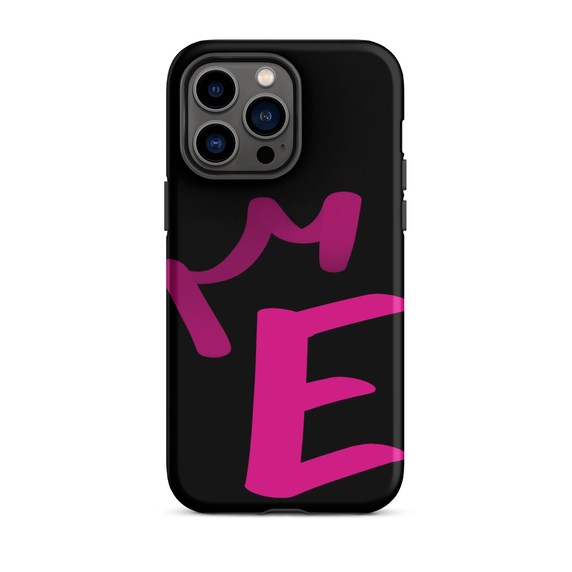 iPhone Case Black - Letter E