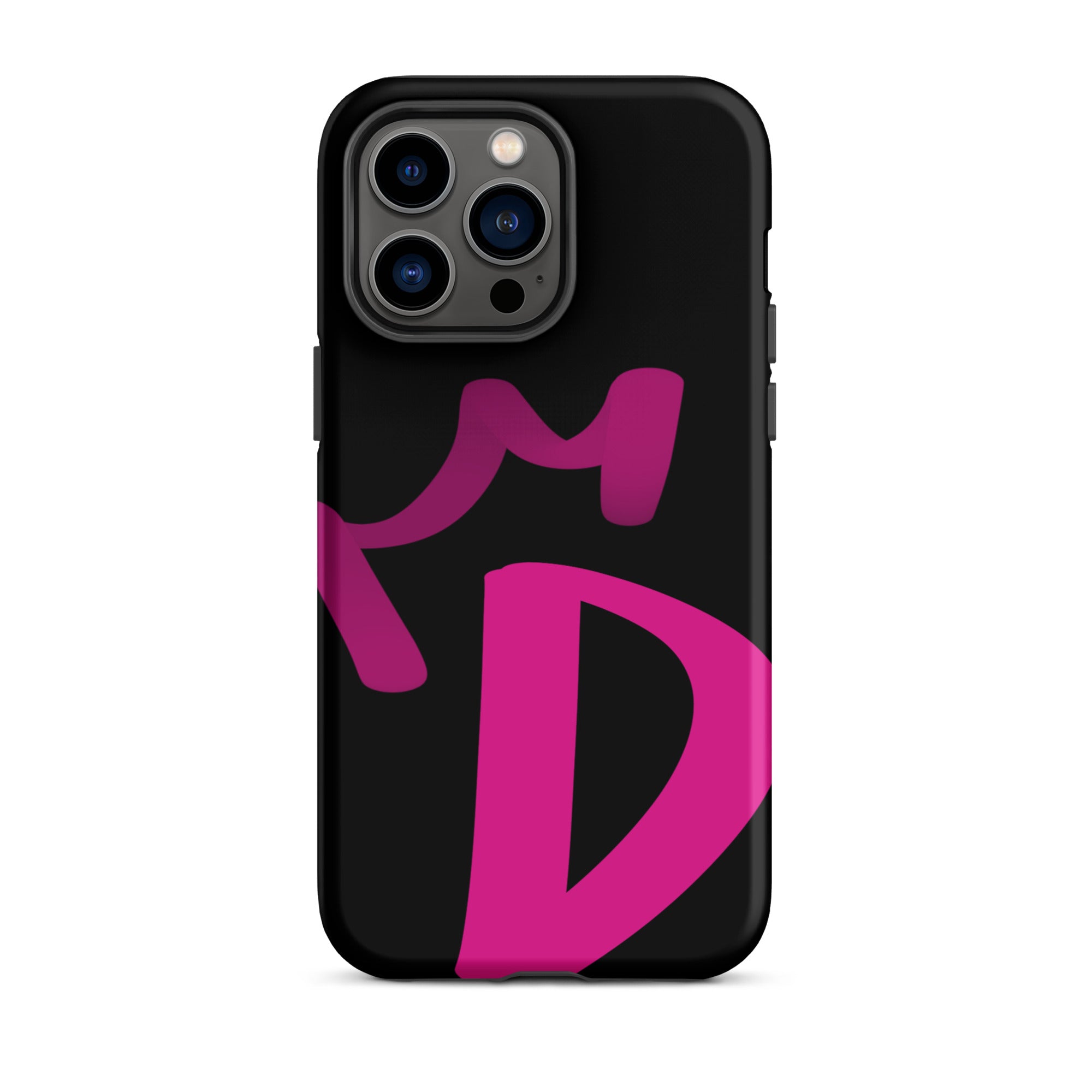 iPhone Case Black - Letter D