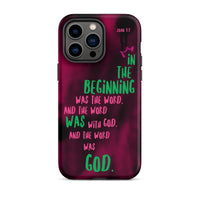 iPhone case - John 1:1