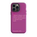 iPhone Case - Proverbs 27:3