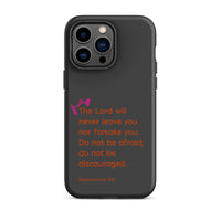 iPhone Case - Deuteronomy 31:8