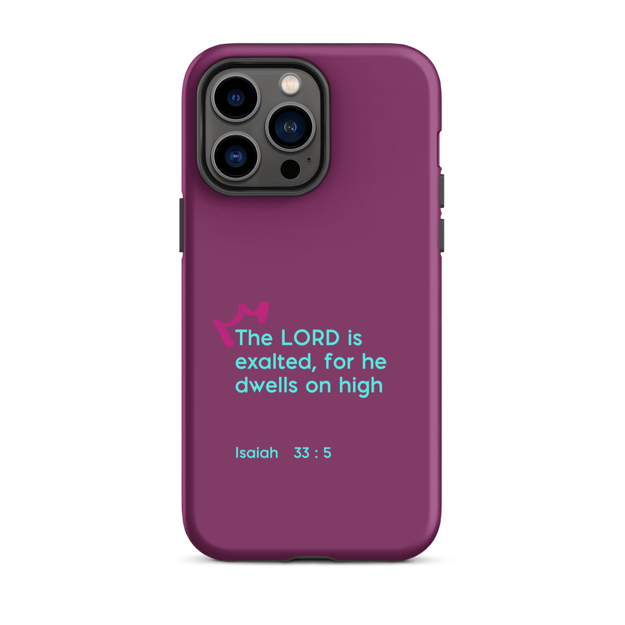 iPhone Case - Isaiah 33:5