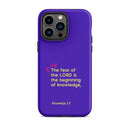 iPhone Case - Proverbs 1:7