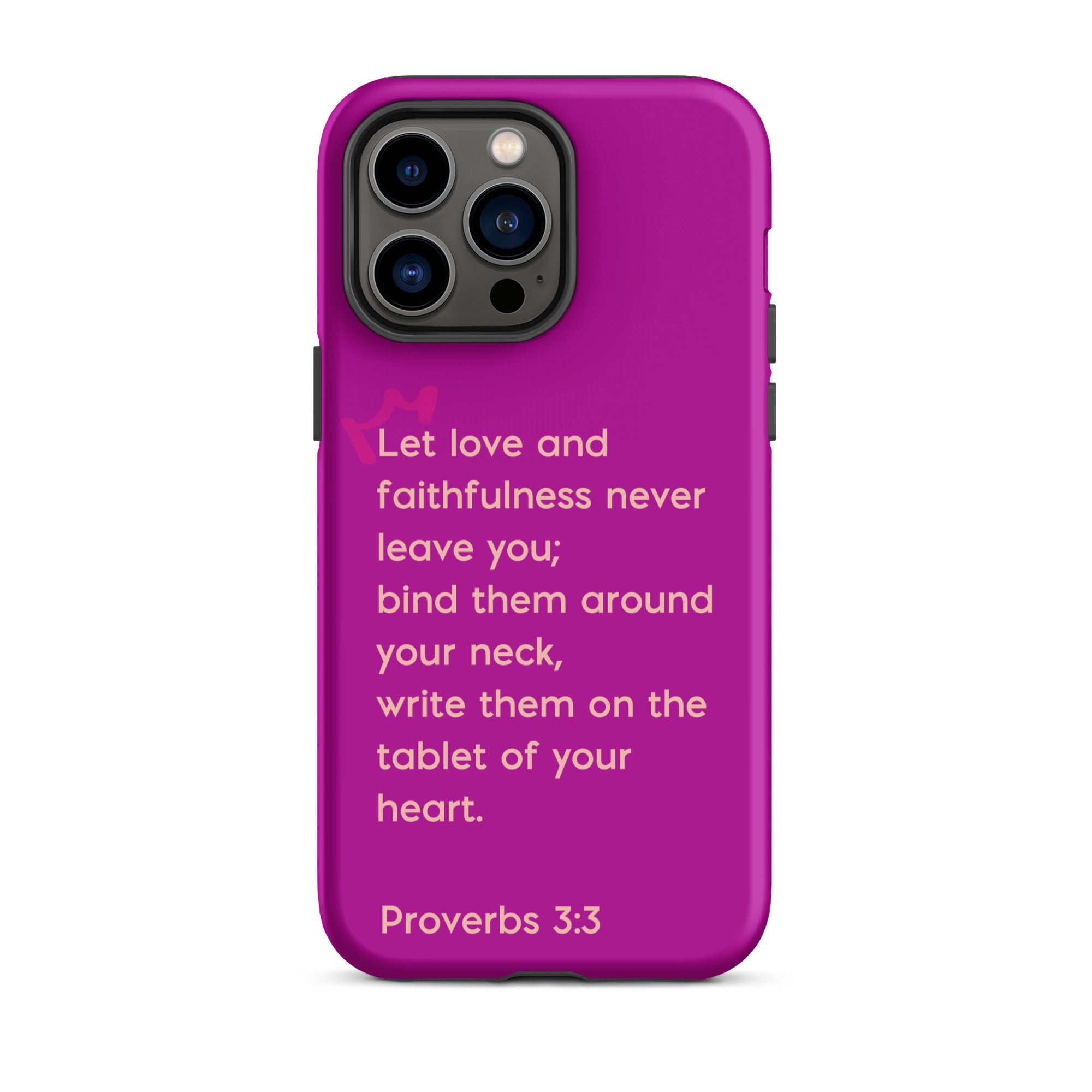 iPhone Case - Proverbs 3:3