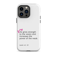 iPhone Case - Isaiah 40:29