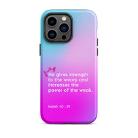 iPhone Case - Isaiah 40:29