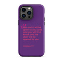 iPhone Case - Matthew 7:7