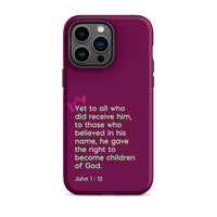 iPhone Case - John 1:12