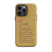 iPhone Case - Isaiah 7:34