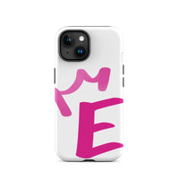 iPhone Case White - Letter E