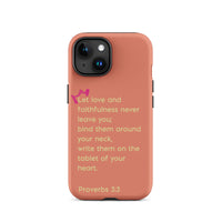 iPhone Case - Proverbs 3:3