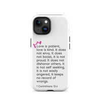 iPhone Case - 1 Corinthians 13:4