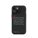 iPhone Case - Acts 4:12