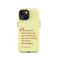 iPhone Case - Deuteronomy 31:8