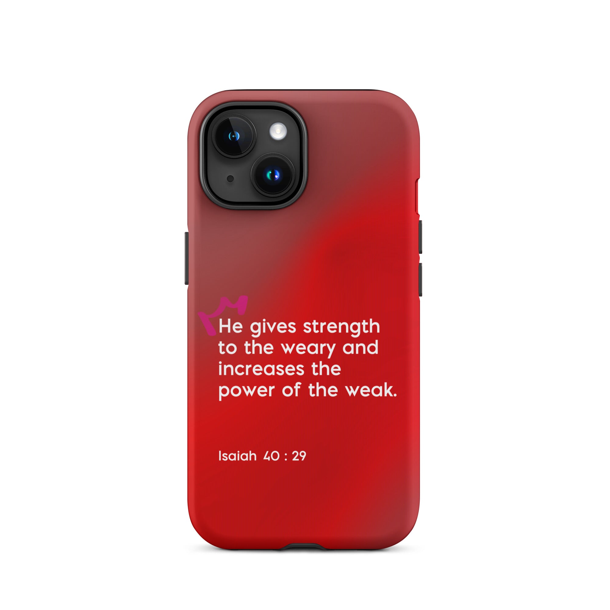 iPhone Case - Isaiah 40:29