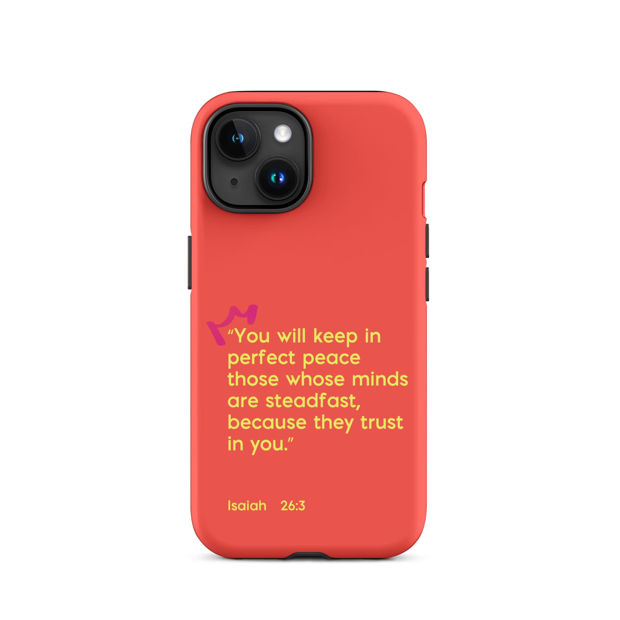 iPhone Case - Isaiah 26:3