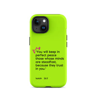 iPhone Case - Isaiah 26:3