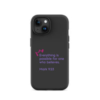 iPhone Case - Mark 9:23