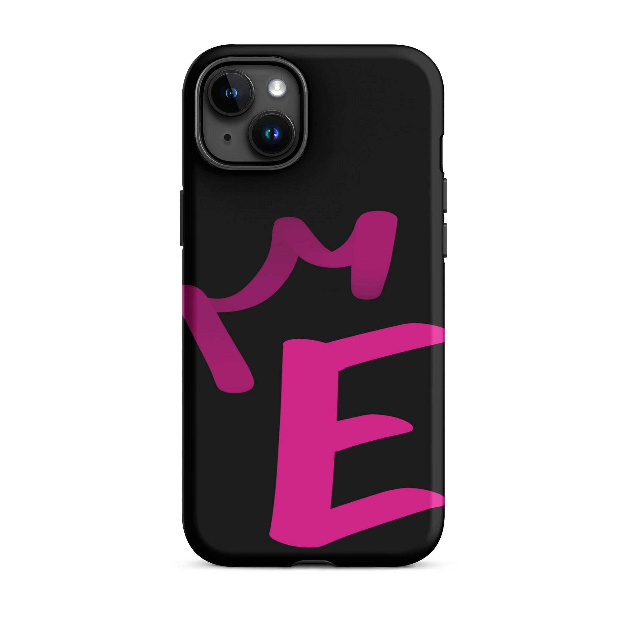 iPhone Case Black - Letter E