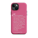 iPhone Case - 1 Corinthians 13:4