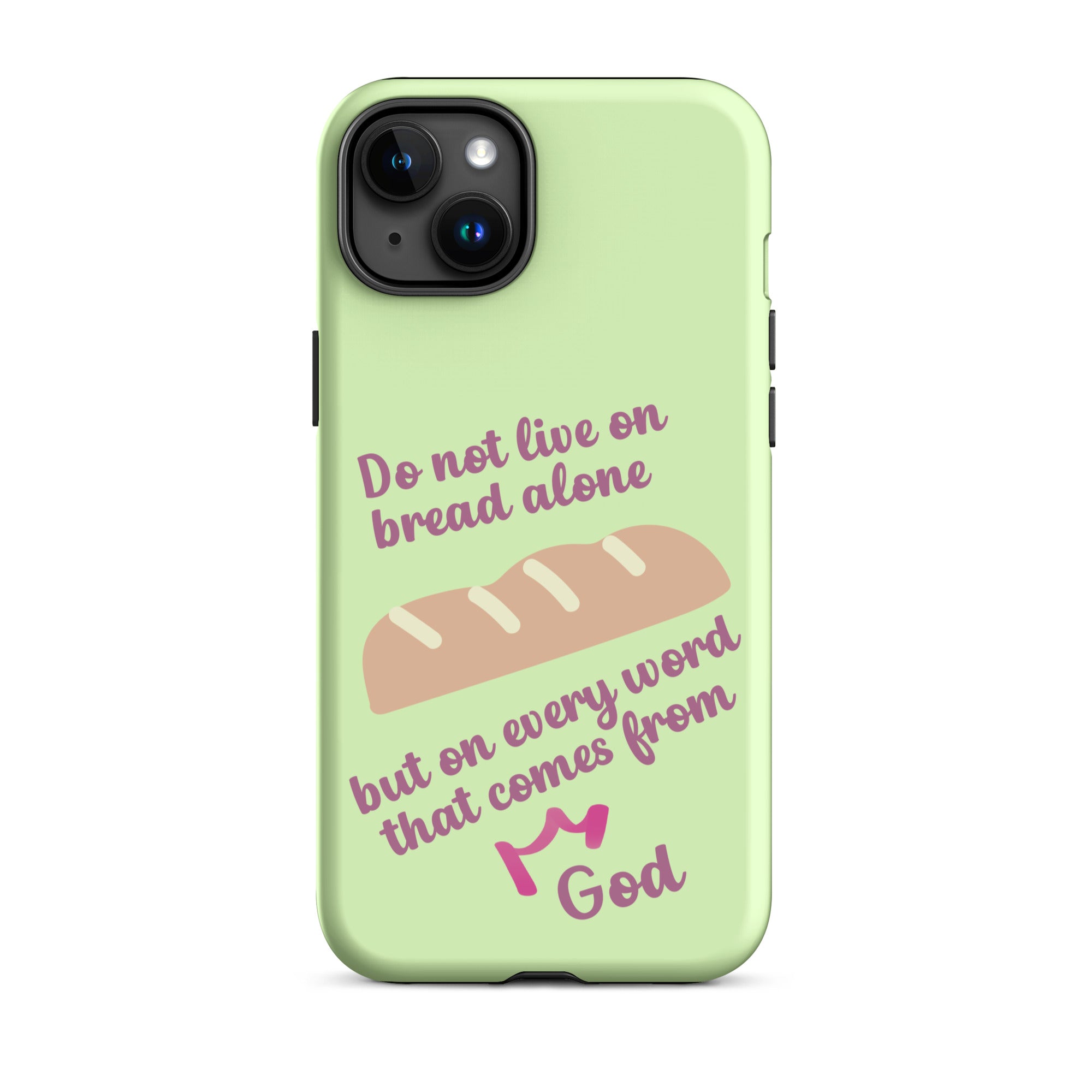 iPhone Case - Deuteronomy 8:3