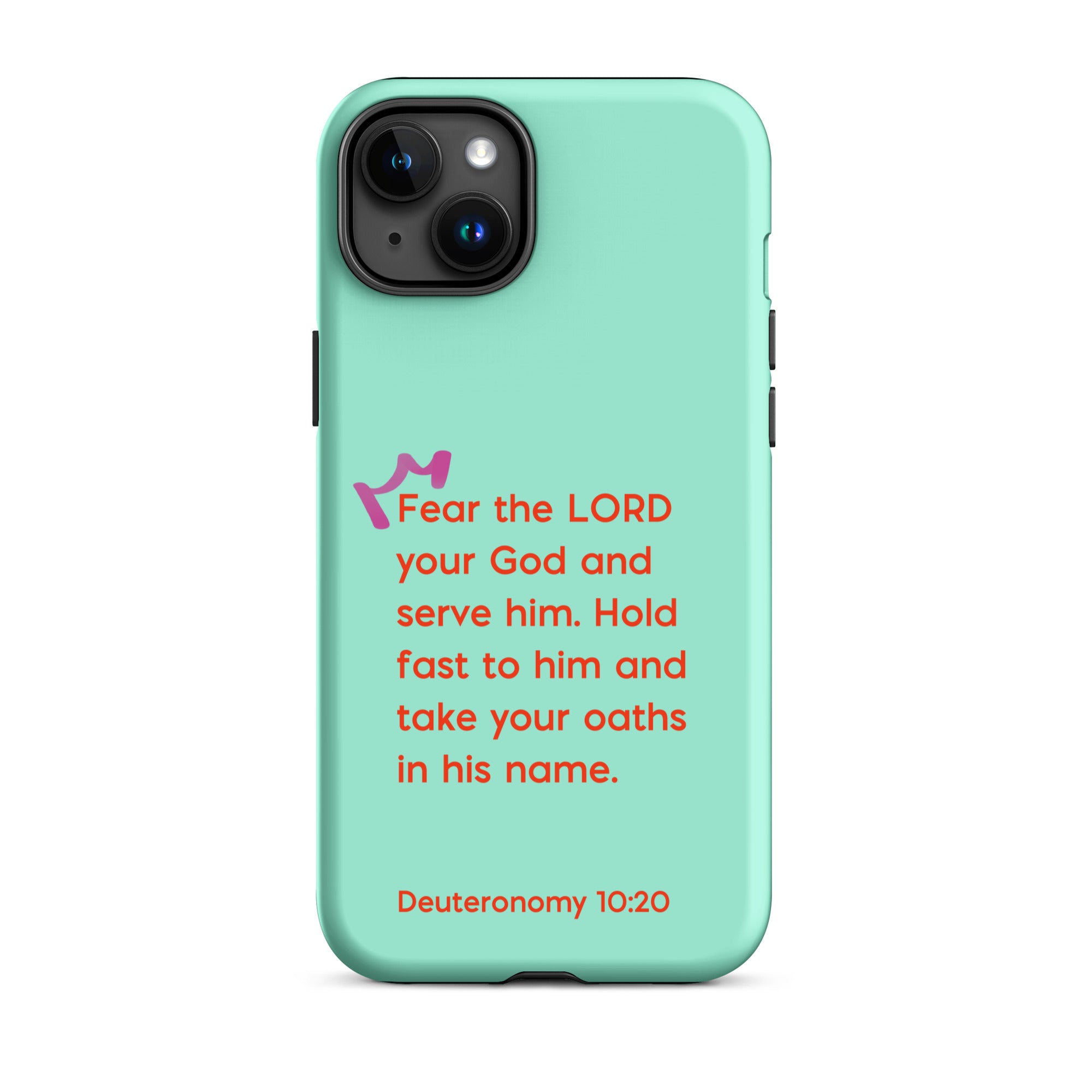 iPhone Case - Deuteronomy 10:20