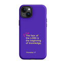 iPhone Case - Proverbs 1:7