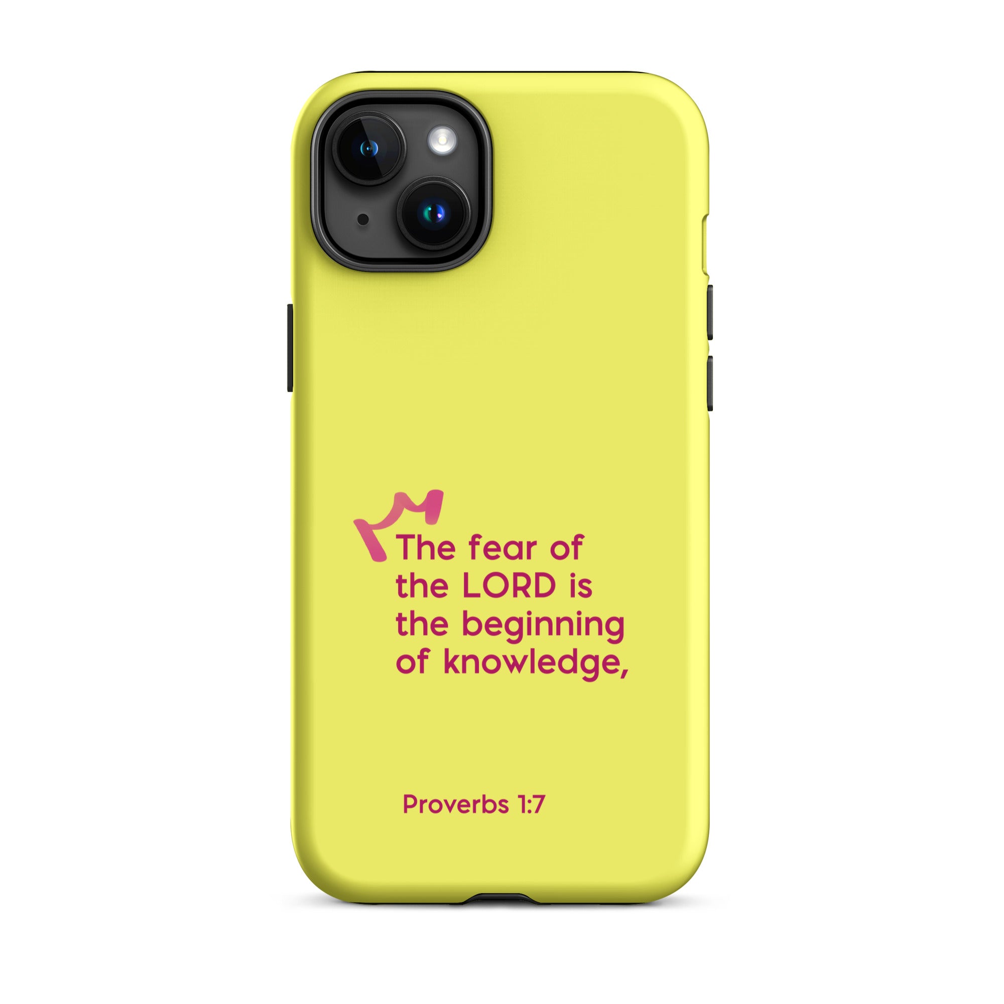 iPhone Case - Proverbs 1:7