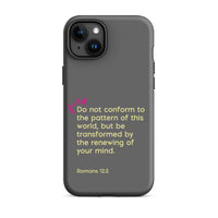 iPhone Case - Romans 12:2