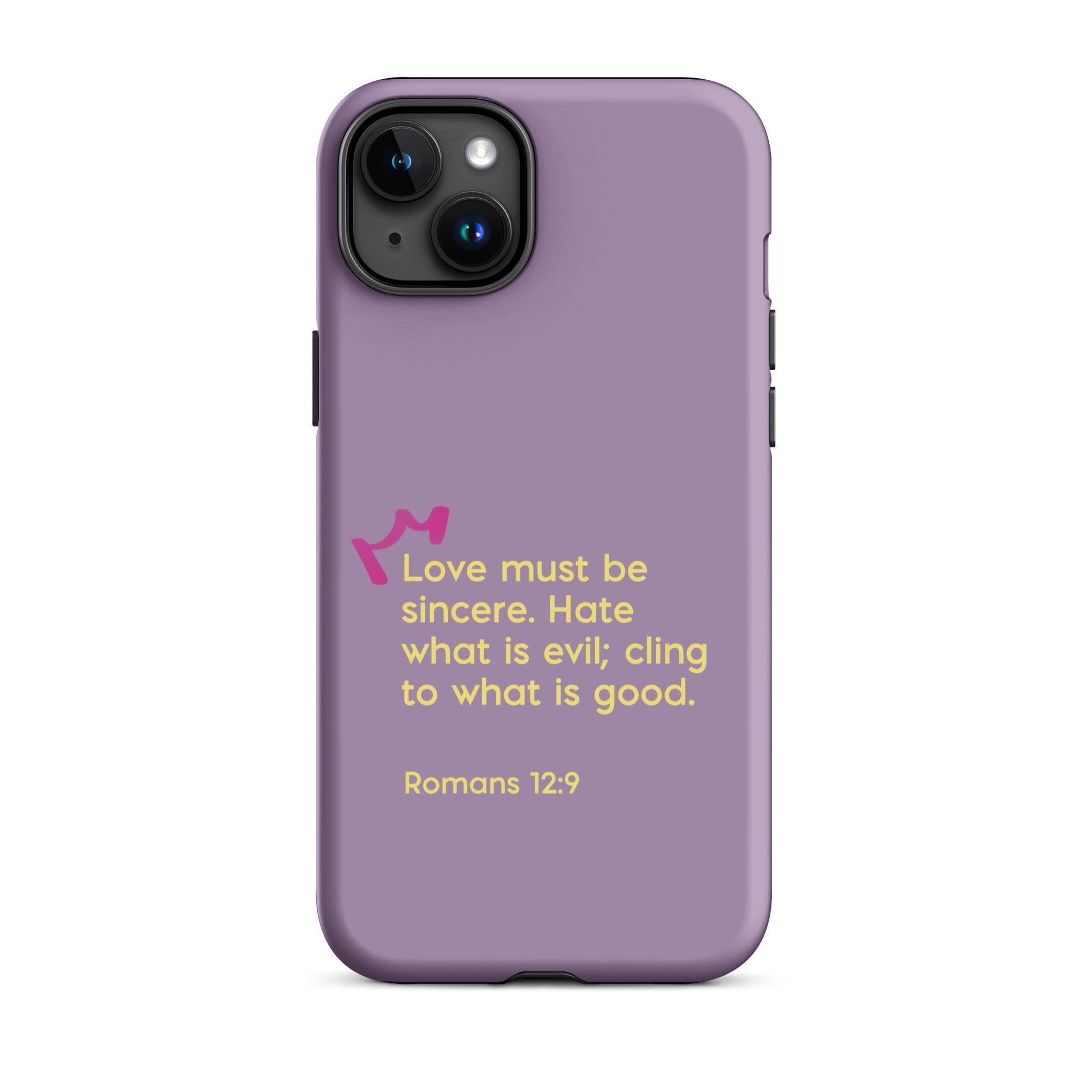 iPhone Case - Romans 12:9