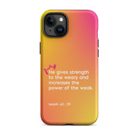 iPhone Case - Isaiah 40:29