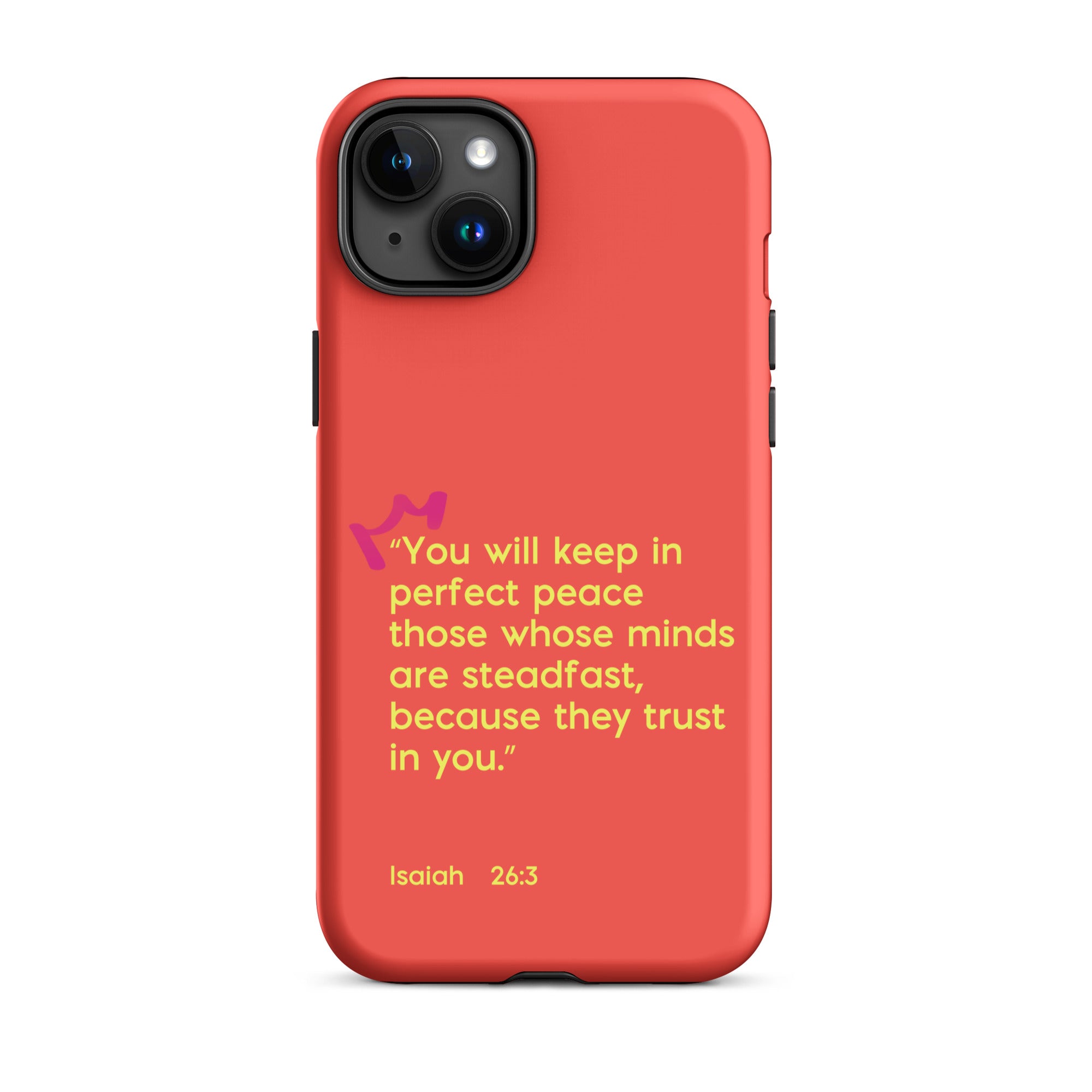 iPhone Case - Isaiah 26:3