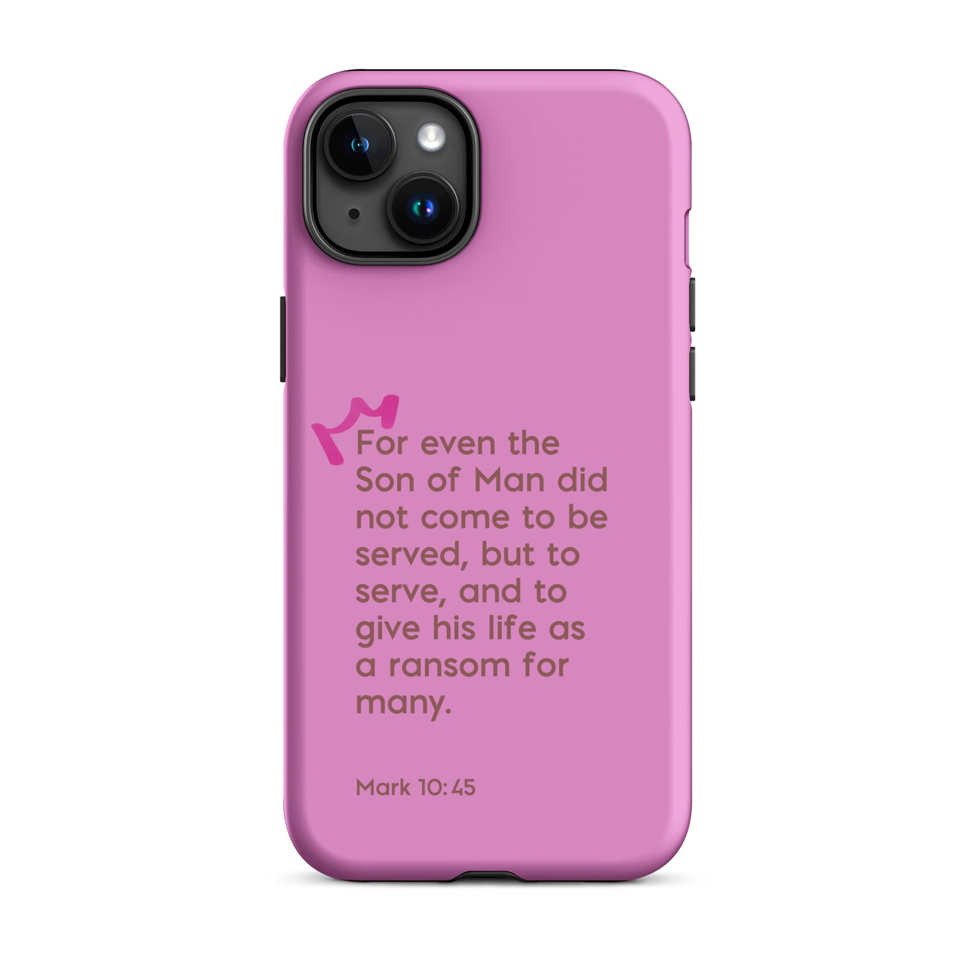 iPhone Case - Mark 18:45