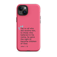 iPhone Case - John 1:12