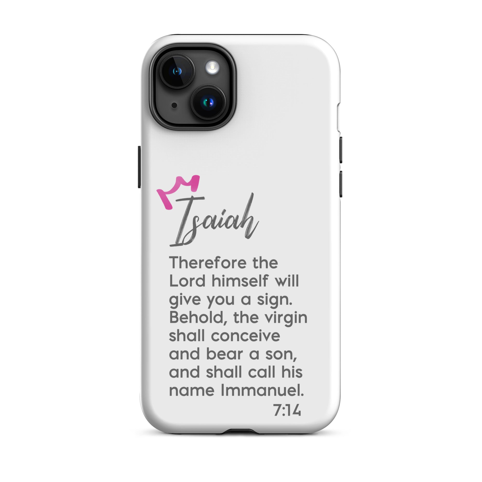 iPhone Case - Isaiah 7:34