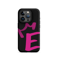 iPhone Case Black - Letter E