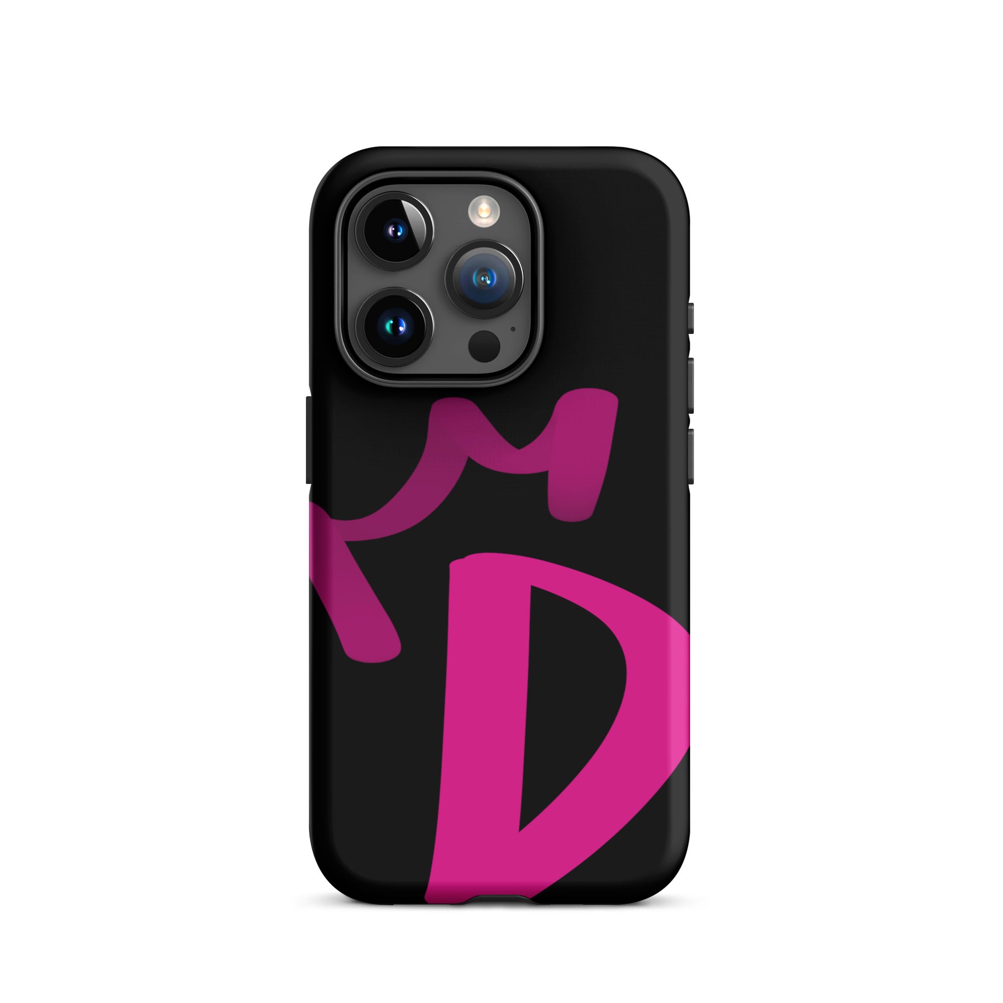 iPhone Case Black - Letter D