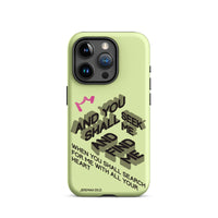 iPhone Case - Jeremiah 29:13