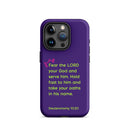 iPhone Case - Deuteronomy 10:20