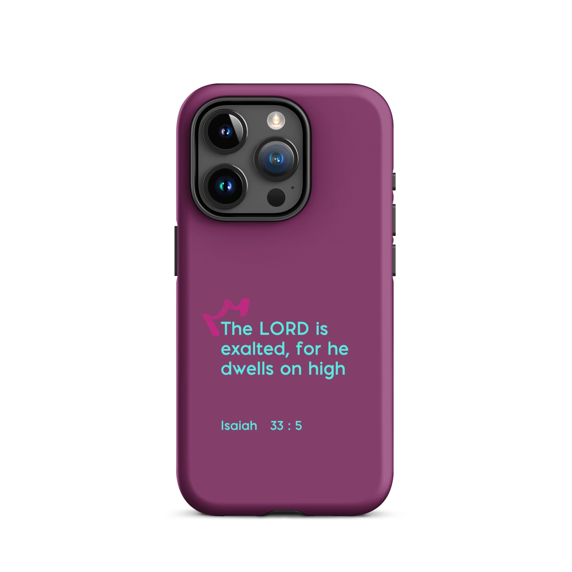 iPhone Case - Isaiah 33:5