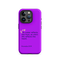 iPhone Case - Proverbs 27:19