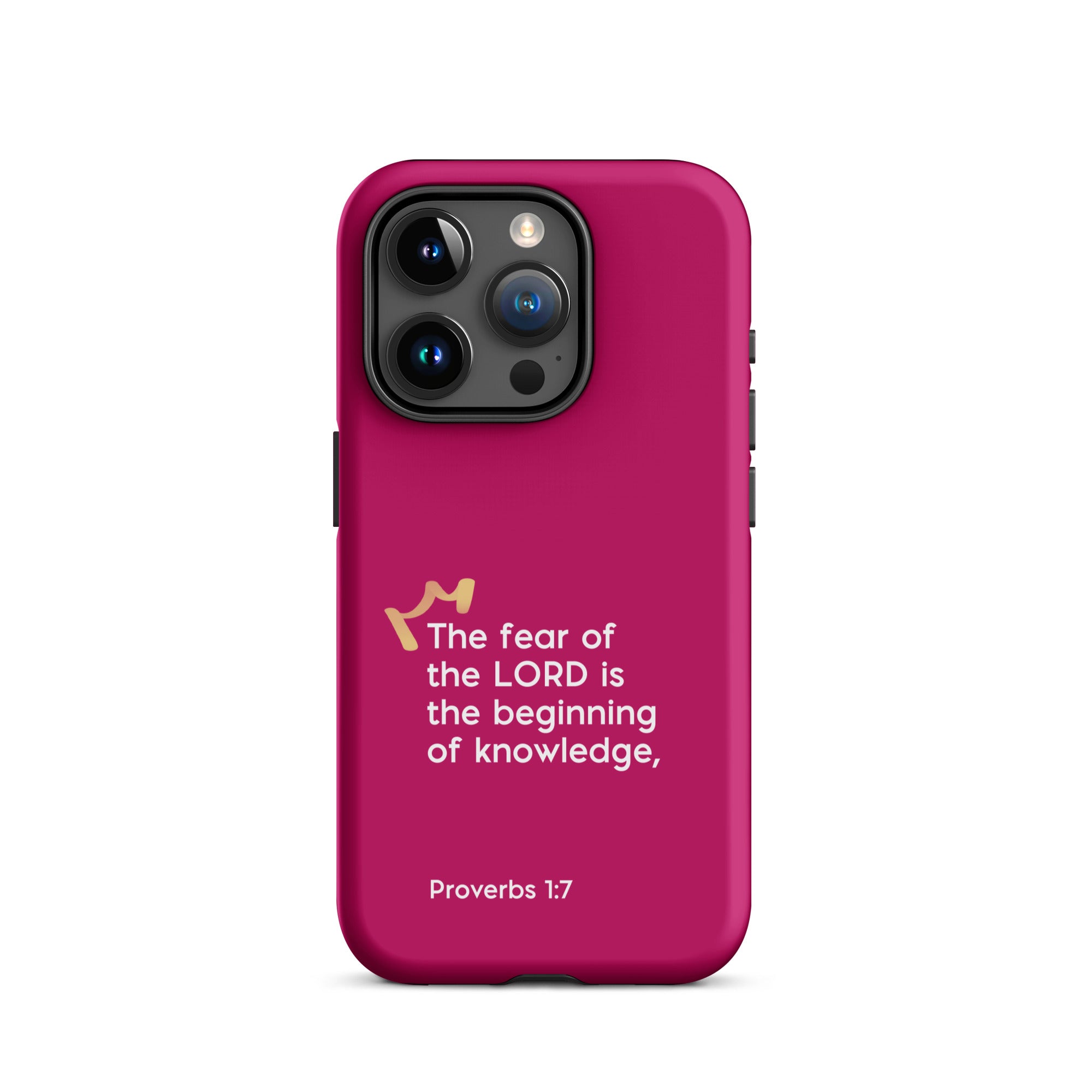 iPhone Case - Proverbs 1:7