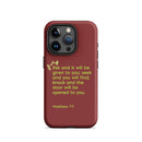 iPhone Case - Matthew 7:7