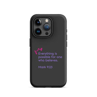 iPhone Case - Mark 9:23