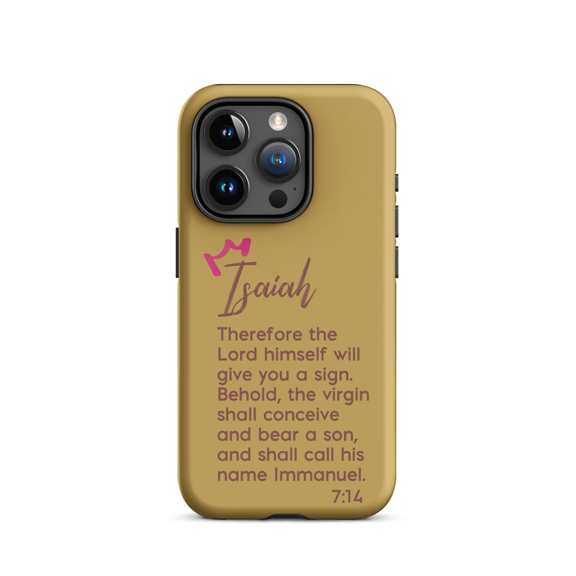 iPhone Case - Isaiah 7:34