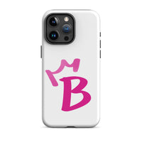 iPhone Case White - Letter B