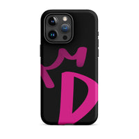 iPhone Case Black - Letter D