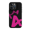 iPhone Case Black - Letter A